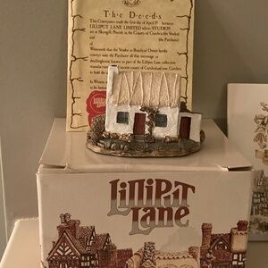 Vintage Lilliput Lane Miniature House Donegal Cottage Cumbria UK